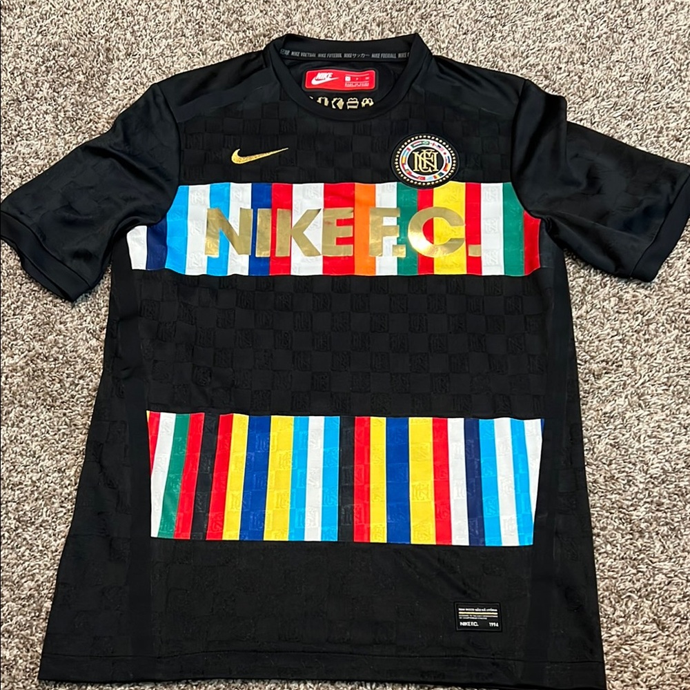 Nike F.C (Football Club) Black Jersey